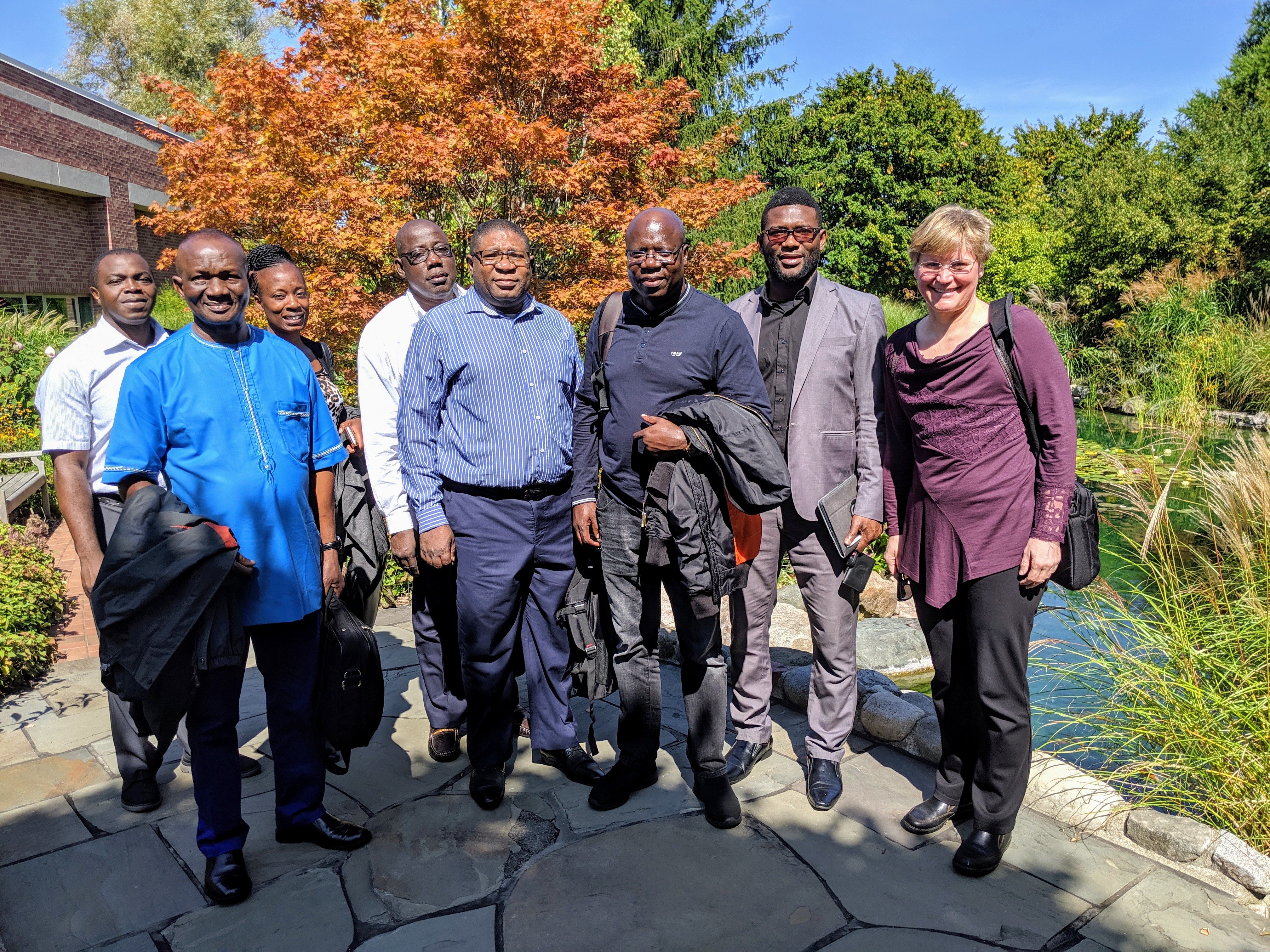 african researchers visit MSU