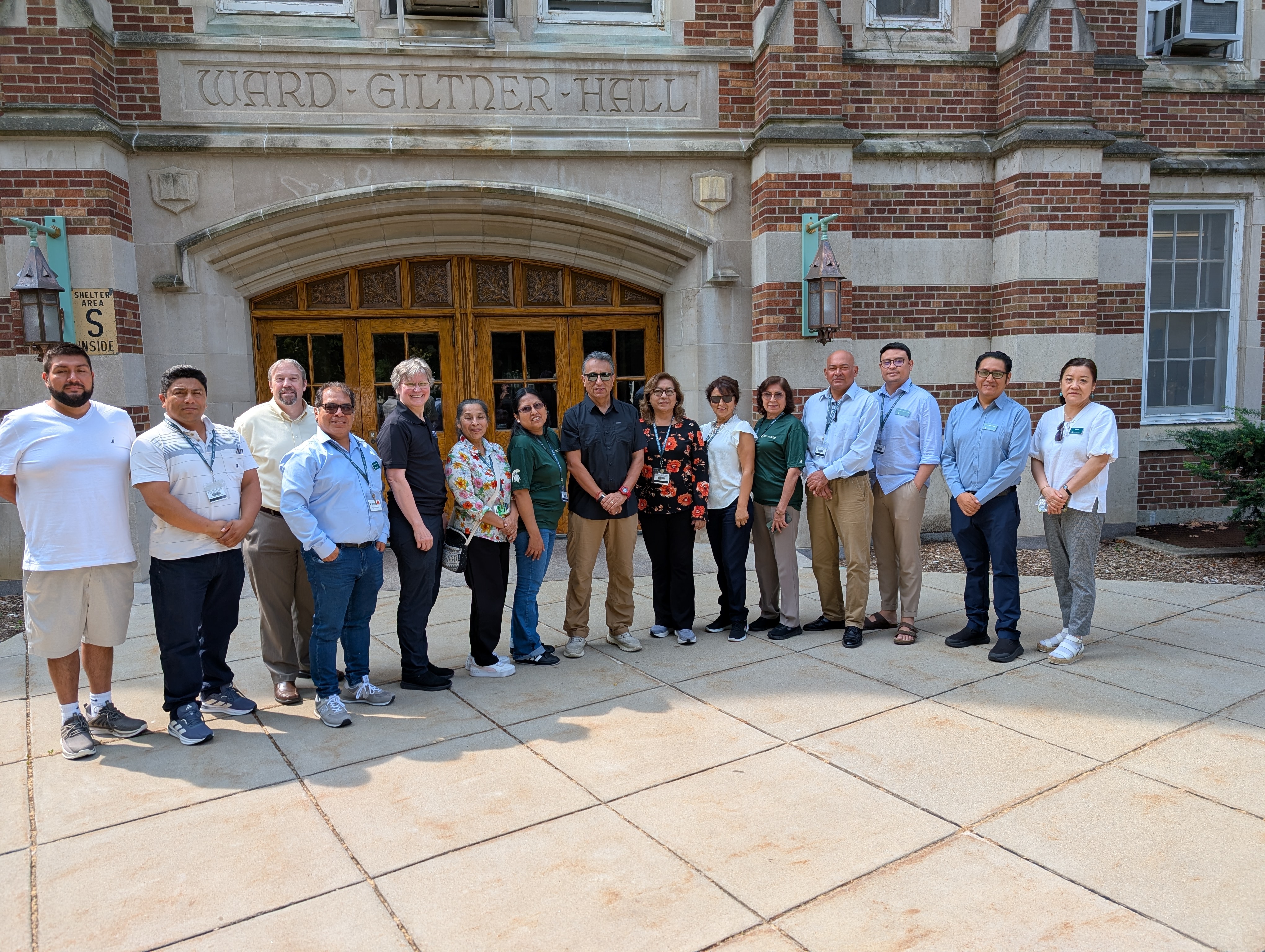 Group photo of delegation with CSTAT